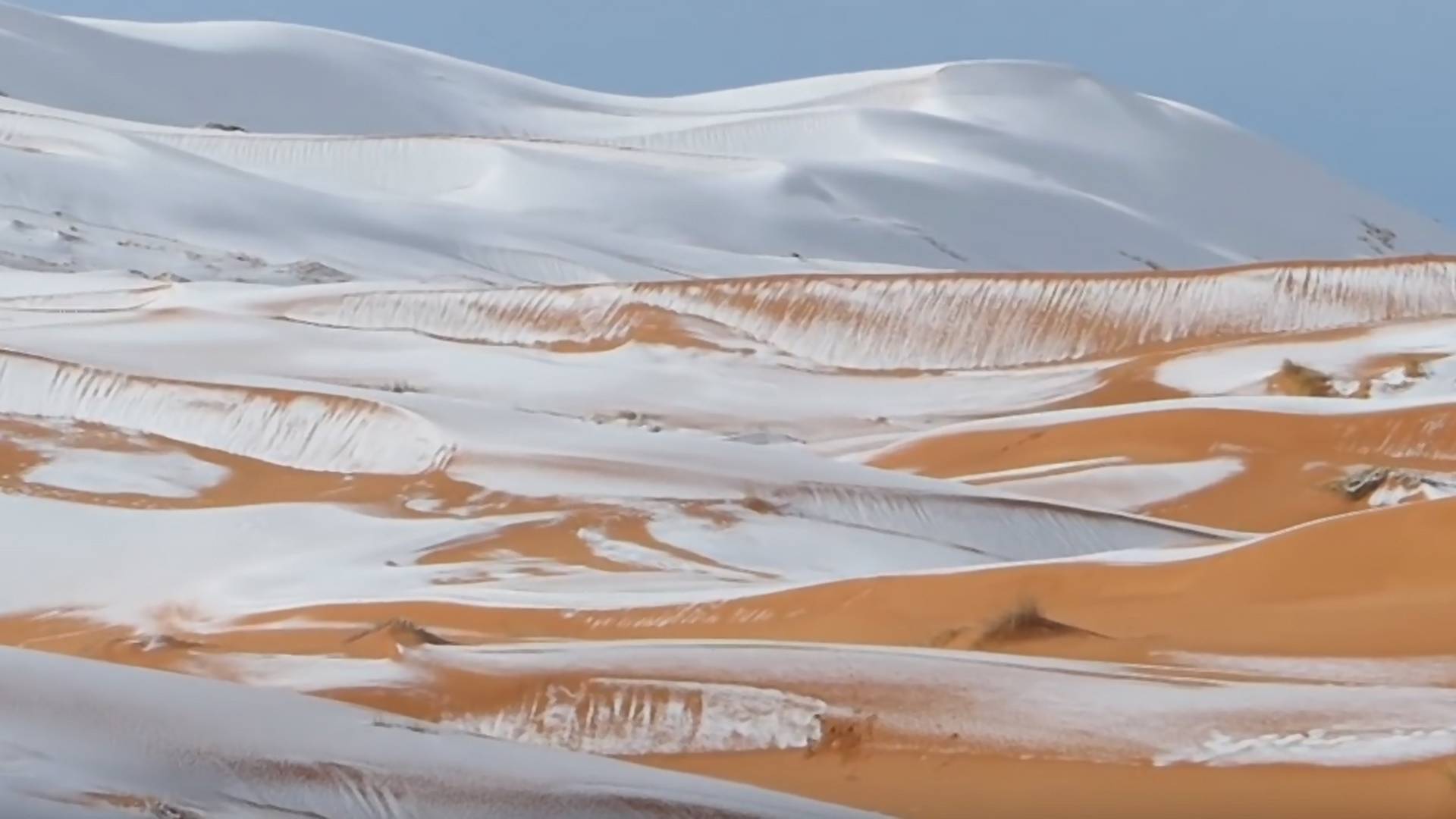 Sneg u Sahari ujedno očarava i zabrinjava