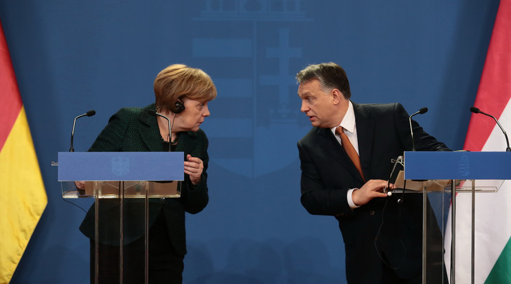 Angela Merkel német
kancellár menekültügyi
szigorításokról akar
tárgyalni Orbánnal /Fotó: Isza Ferenc
