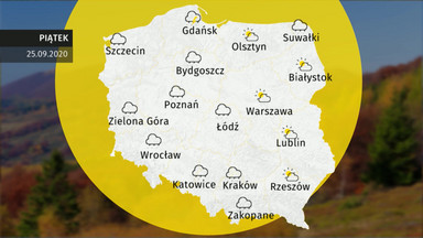Pogoda dla Polski - 25.09