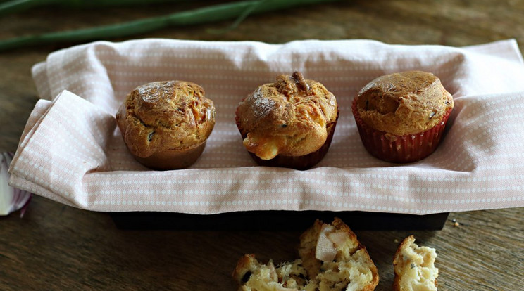 Pulykasonkás muffin/ Fotó: gallicoop.hu