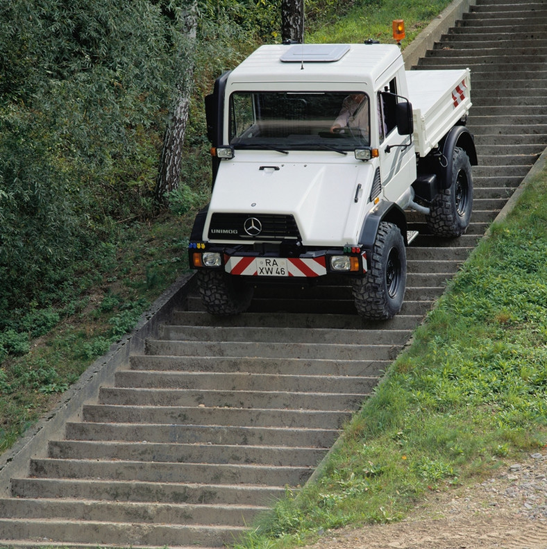 Mercedes Unimog to najlepsza terenówka świata