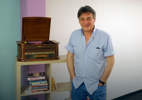 Doktor Moma Jakovljević u redakciji "Blica"