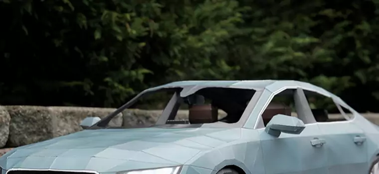 Papierowe Audi A7 (video)