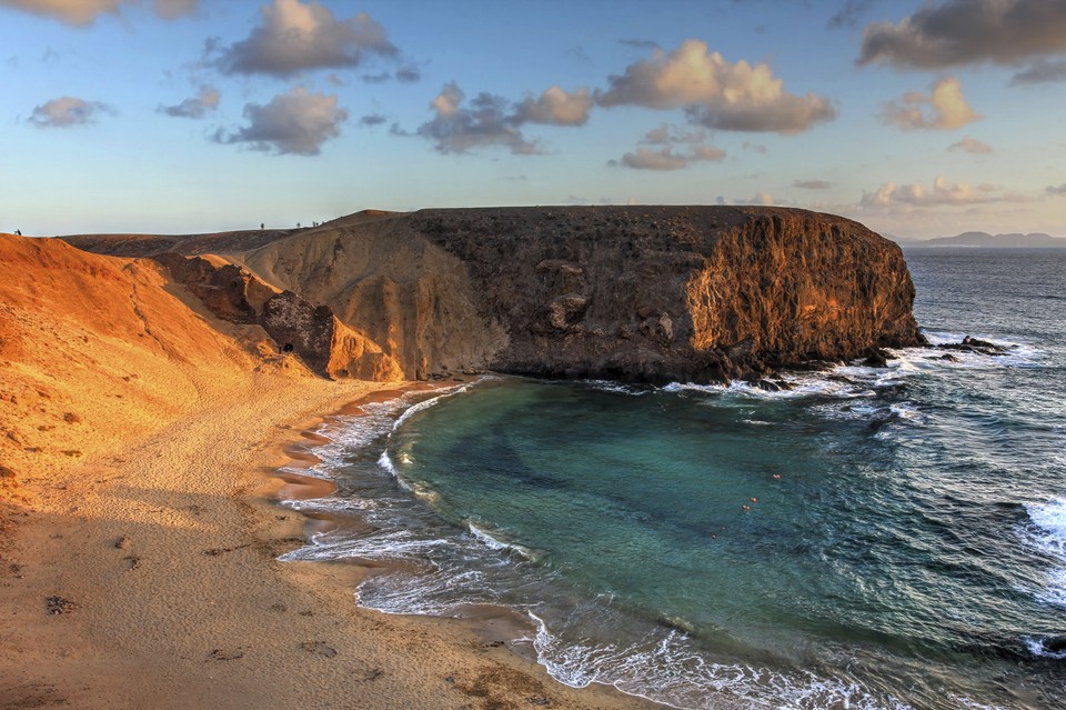 Lanzarote, plaża Papagayo