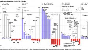 Najlepsze i najgorsze inwestycje w 2013 r.