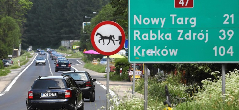 Zakopianka w korkach. 20 km w godzinę