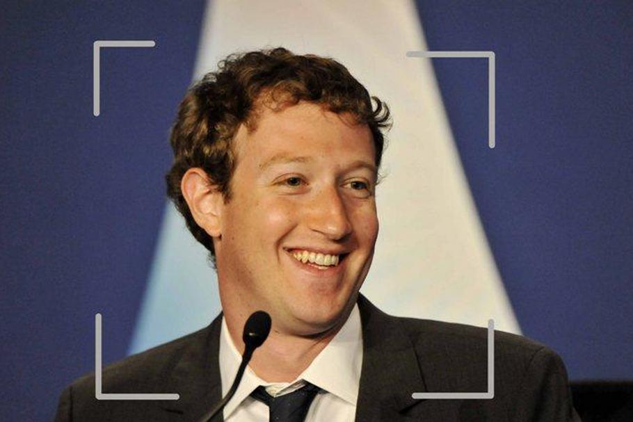 Mark Zuckerberg mały face rozpoznawanie twarzy