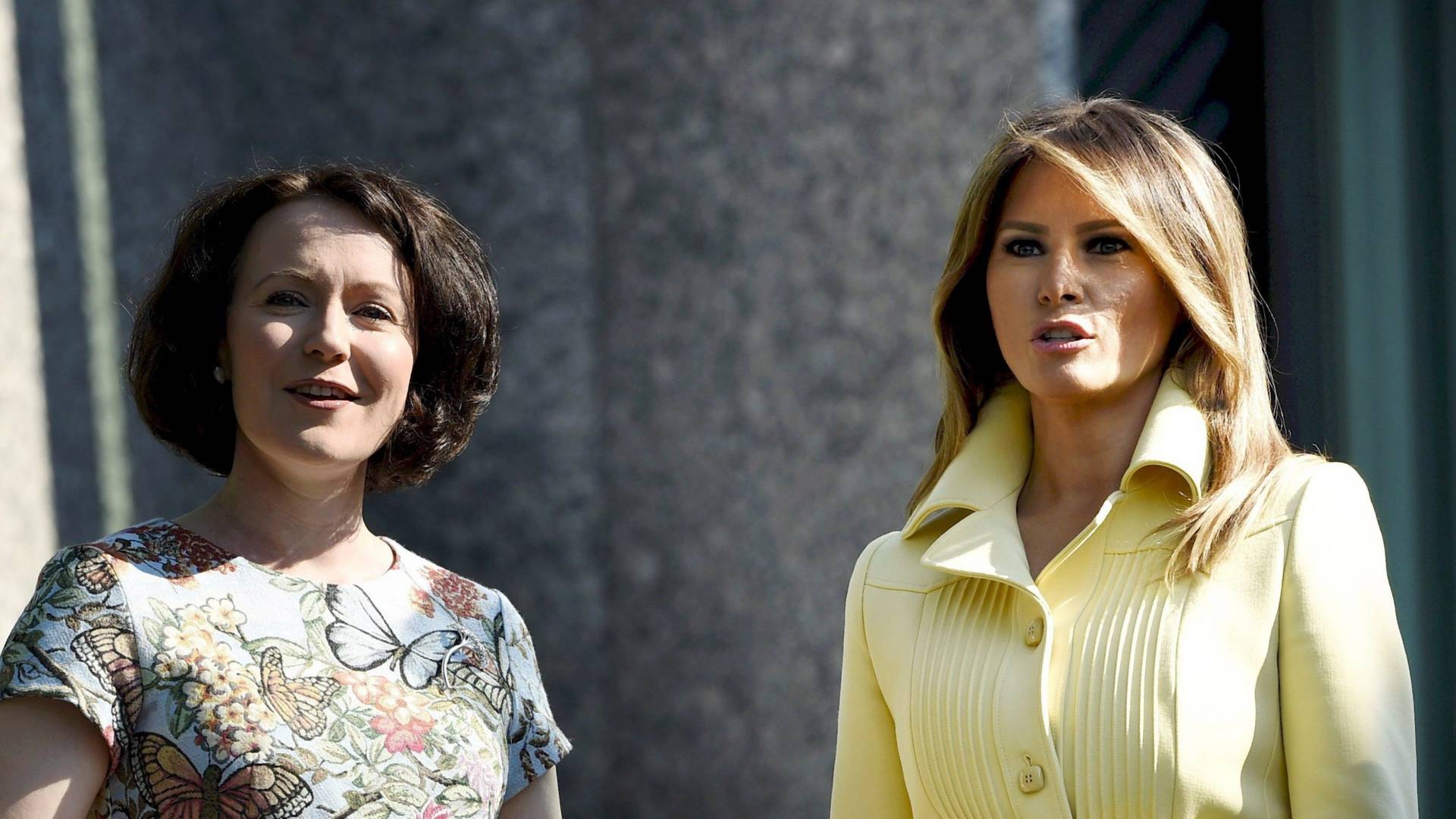 Leptir kaiš Melanije Tramp je poslednja reč diplomatije