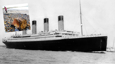 Morze wyrzuciło na brzeg gumowe szczątki mogące pochodzić z Titanica