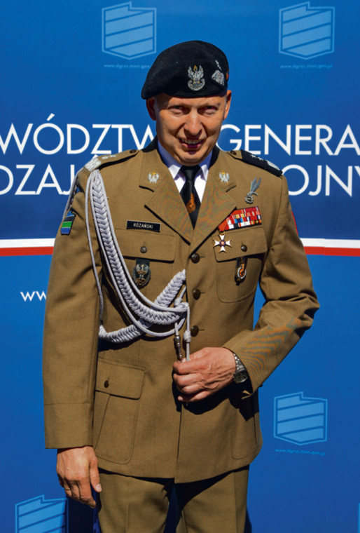 Generał broni Mirosław Różański, dowódca generalny Rodzajów Sił Zbrojnych