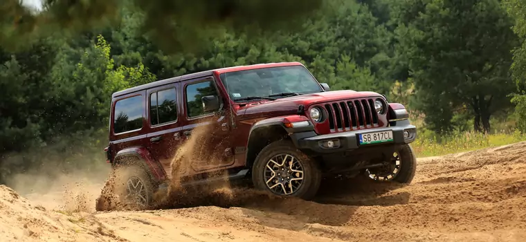 Jeep Wrangler 4xe – jazda na prąd nie jest skazą na wizerunku