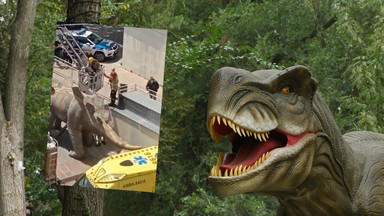 Pomnik dinozaura okazał się śmiertelną pułapką. 39-latek nie żyje