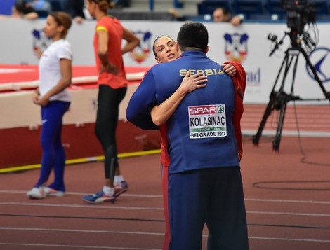 Ivana Španović i Asmir Kolašinac