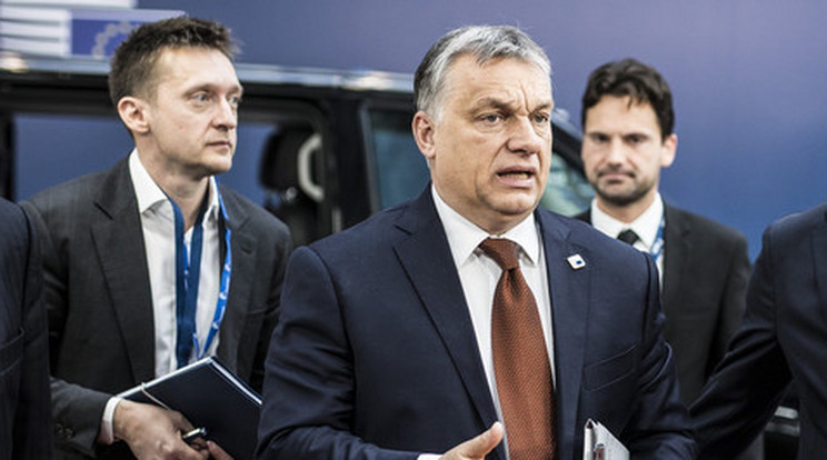 Orbán Viktort elkísérte Brüsszelbe Rogán Antal is / Fotó: MTI- Miniszterelnöki Sajtóiroda