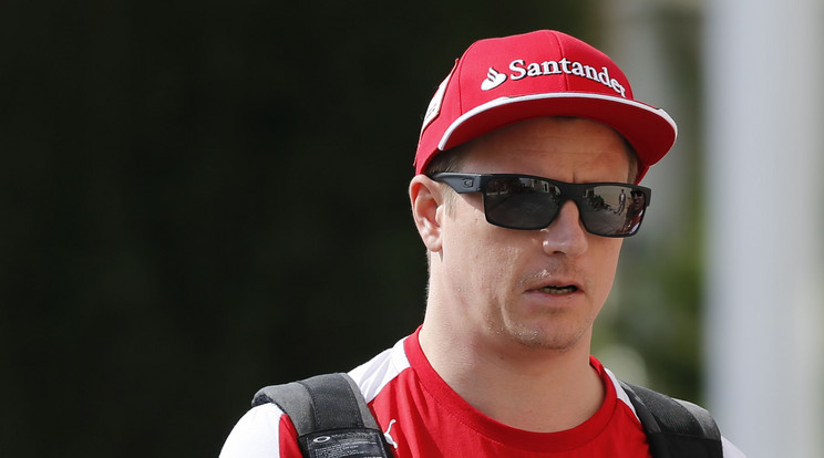 Raikkonen Barcelonában tesztelt /Fotó: AFP