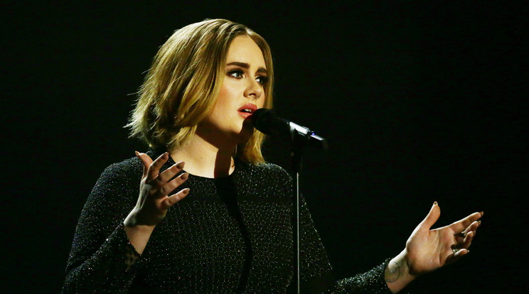 Adele egy trendibb Longbob frizurára váltott /Fotó: Profimedia-Reddot