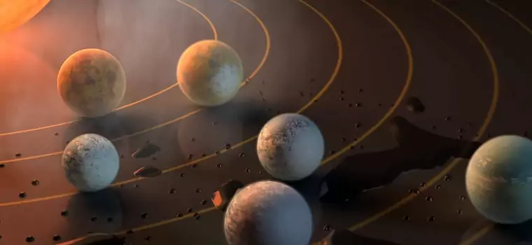 TRAPPIST-1 przypomina Układ Słoneczny. Sugeruje to nowe odkrycie