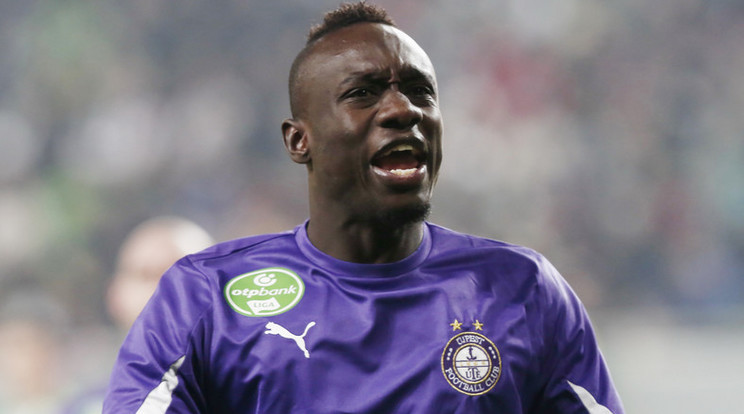 Mbaye Diagne egykor az Újpest játékosa volt /Fotó: Fuszek Gábor