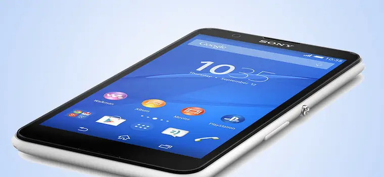 Sony Xperia E4 - specyfikacja techniczna