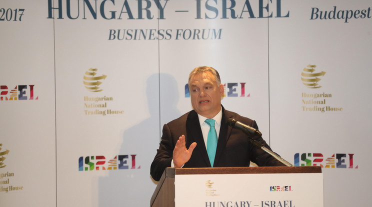 Orbán Viktor izraeli befektetéseket szeretne / Fotó: Wéber Zsolt