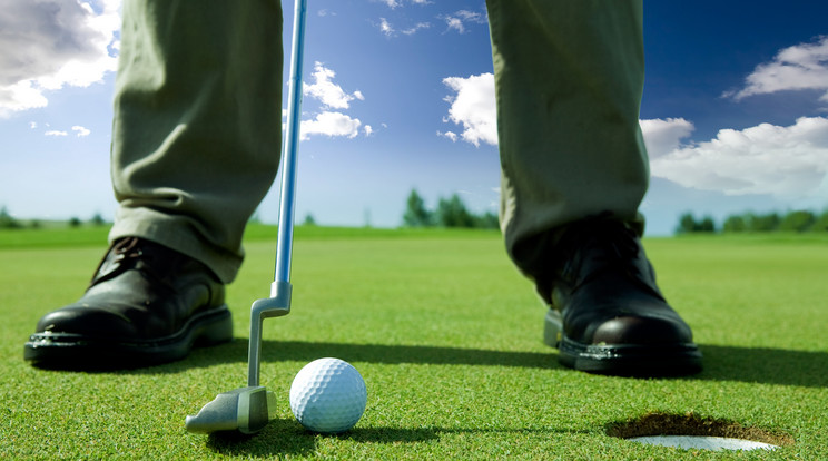 A golf úri sport, de a támadók sem urak, sem sportszerűek nem voltak / Fotó: Northfoto