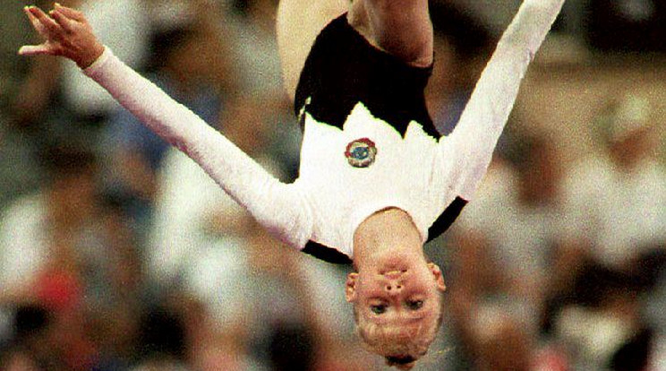 Tatjana Gucu a '92-es olimpián /Fotó: AFP