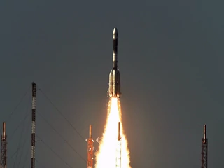 Wystrzelenie indyjskiego satelity meteorologicznego, 8 września 2016, Andhra Pradesh (Indie).