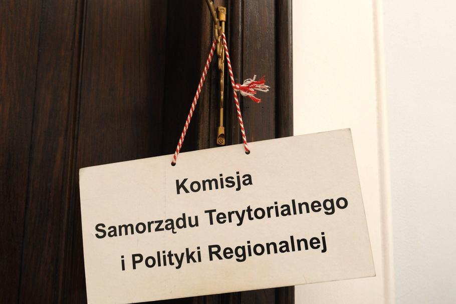 Komisja Samorządu Terytorialnego i Polityki Regionalnej. Fot. PAP/Grzegorz Jakubowski