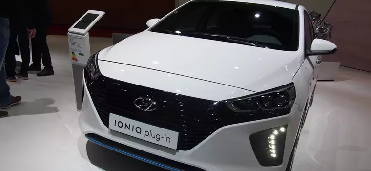 Hyundai Ioniq - konkurencja dla Priusa (Targi Paryż 2016)
