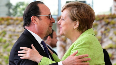 Niemcy: Merkel podjęła Hollande'a pożegnalną kolacją w Berlinie