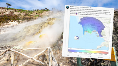 Kolejny silny wstrząs w rejonie "najniebezpieczniejszego superwulkanu Europy"