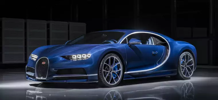 Jeden element opcjonalny w Bugatti Chiron kosztuje tyle, co nowe Lamborghini