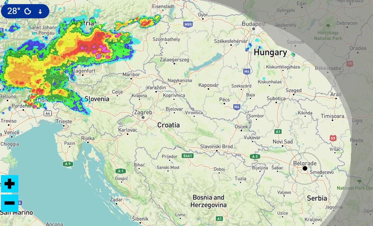 Nevreme stiže ponovo u Srbiju: RHMZ izdao upozorenje