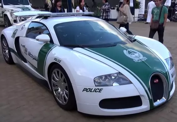 Policja w Dubaju dostała nowe Bugatti: tej furze nie dasz rady uciec