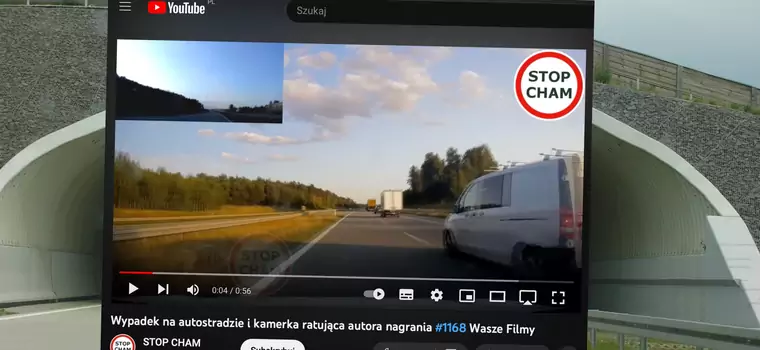 Na szczęście miał nagranie z kamerki. Winny z Mercedesa zapłacił 3 tys. zł [WIDEO]