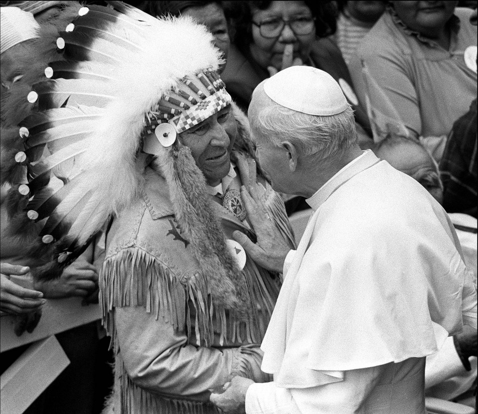 Jan Paweł II w 1984 r. był w Kanadzie