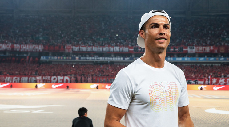 Ronaldo meg sem állna hét gyerekig/Fotó: AFP