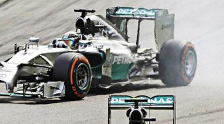 Rosberg direkt rontott Monzában?