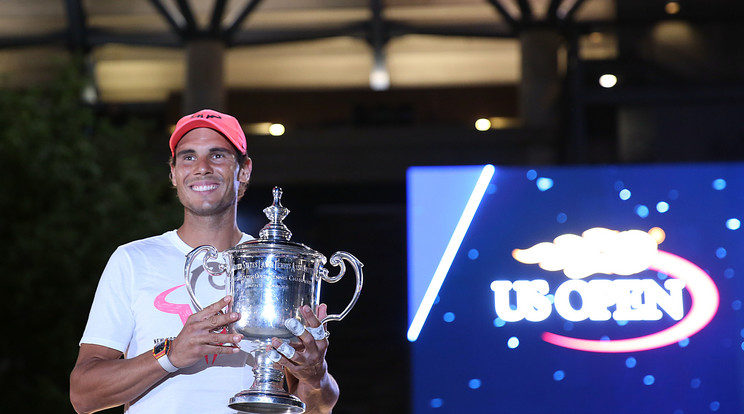 Nadal harmadszor nyert a US Openen / Fotó: AFP