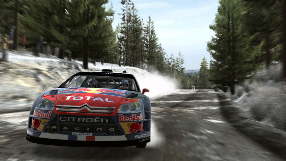 Kadr z gry "WRC FIA WORLD RALLY CHAMPIONSHIP"