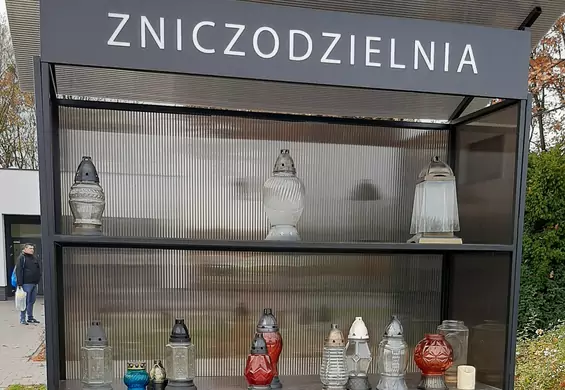 Zniczodzielnia na cmentarzu. Czym jest i gdzie ją znaleźć?