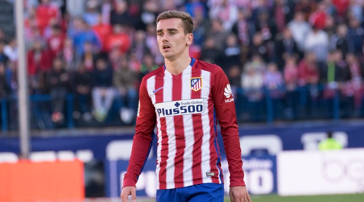 Griezmann rohamosztagosnak állt /Fotó: AFP