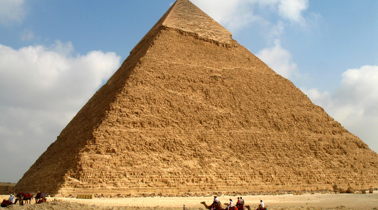 Két titokzatos üreget fedeztek fel a piramisban / Fotó: Northfoto