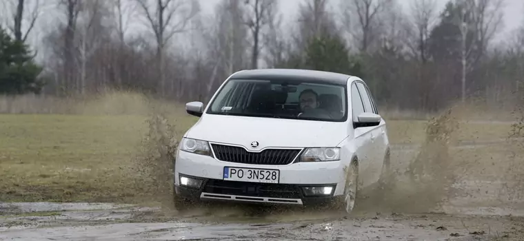 Skoda Rapid w mundurku