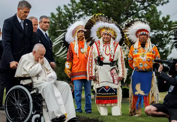 Papież prosi o przebaczenie za zło popełnione przez chrześcijan wobec rdzennej ludności Kanady