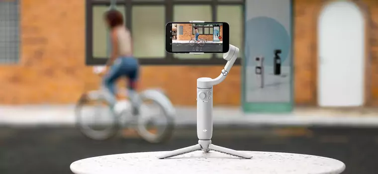 Test DJI OM 5 - selfie stick w stylu smart