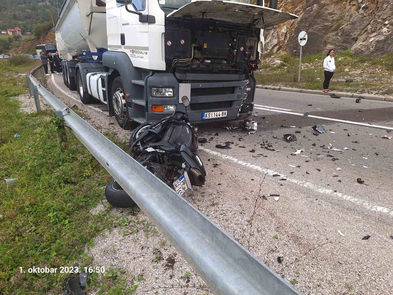 Prve slike sa mesta nesreće kod Kokinog Broda Blic