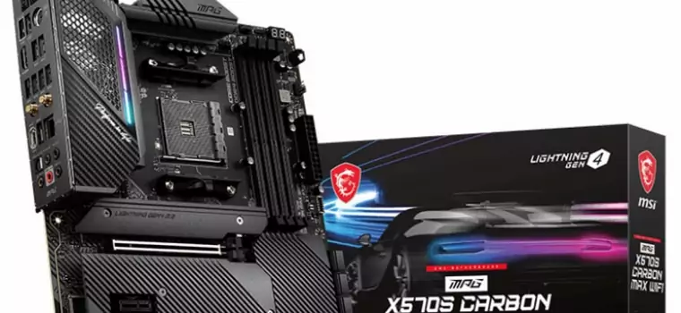 MSI zaprezentowało nowe płyty główne z serii X570S dla procesorów AMD Ryzen