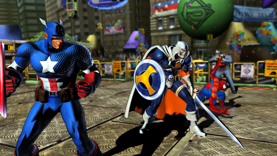 Kadr z gry "Marvel vs. Capcom 3: Fate of Two Worlds"