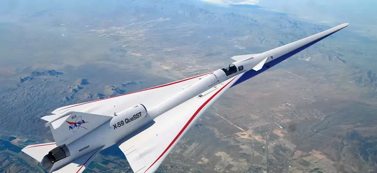 X-59 na nowym wideo Lockheed Martin. Naddźwiękowy samolot NASA coraz bliżej 